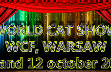 Światowa wystawa kotów WCF Warszawa