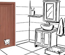 Drzwi dla kota firmy VOX